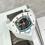 Richard Mille Replica Watch RM47 Samurai Ceramic Rubber Strap 42.7mm