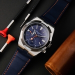 Vacheron Constantin Replica Watch Overseas 4500V Rose Gold Blue Dial PPF 41mm