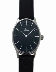 Sinn Classic Timepieces 1739.012-Leather-Calfskin-Blk