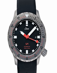 Sinn Diving Watches 1010.010-Silicone-FC-BLK