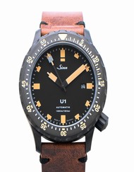 Sinn Diving Watches 1010.023-Leather-Cowhide in Vintage-Style-DSB-Brown