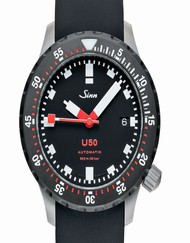 Sinn Diving Watches 1050.050-Silicone.BLKLarge