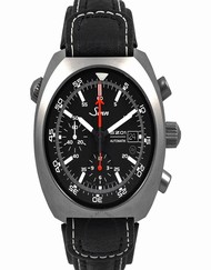 Sinn Instrument Chronographs 140.020-Leather-Cowhide-Blk-CSW