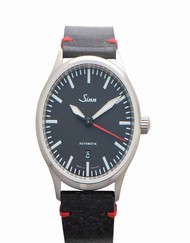 Sinn Instrument Chronographs 836.010-Leather-Cowhide-IVS-DSR-BLK
