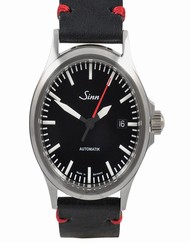 Sinn Instrument Watches 556.0106-Leather-CIVS-Blk-DSR