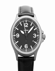 Sinn Instrument Watches 856.011-Leather-Calfskin-Blk