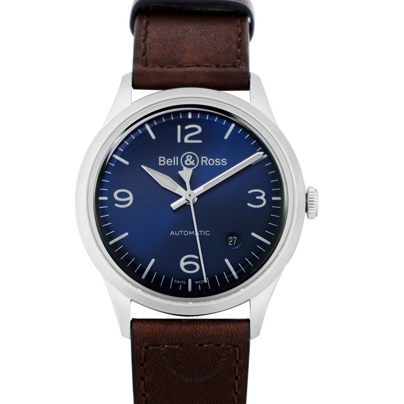 Bell & Ross Vintage BRV192-BLU-ST/SCA