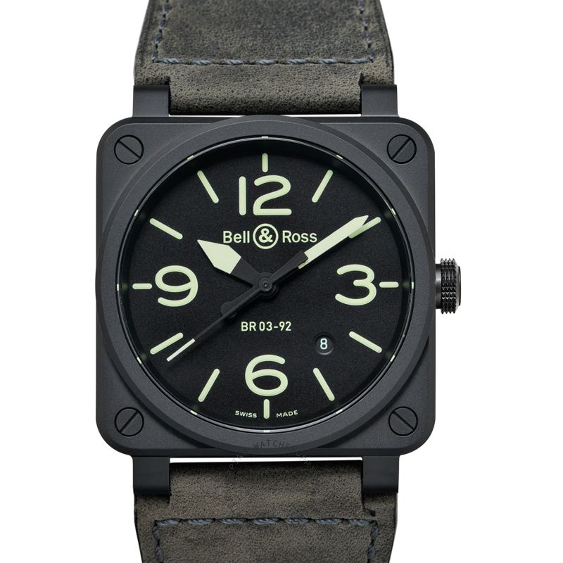 Bell & Ross Instruments BR0392-BL3-CE/SCA