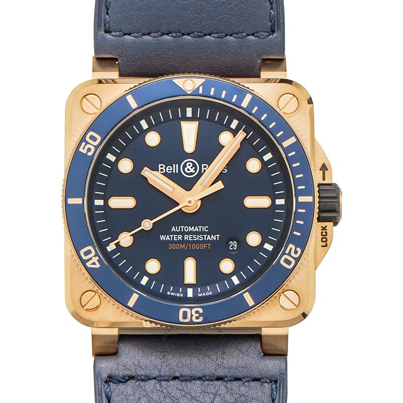 Bell & Ross Instruments BR0392-D-LU-BR/SCA