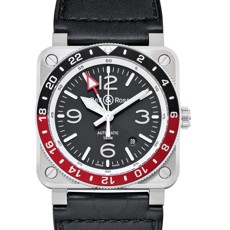 Bell & Ross Instruments BR0393-BL-ST/SCA