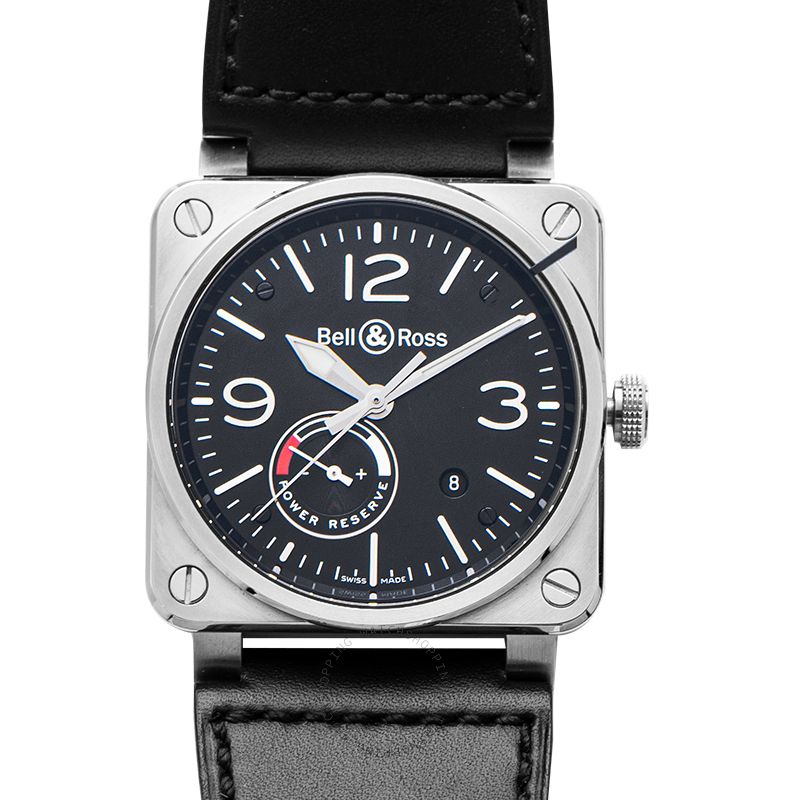 Bell & Ross Instruments BR0397-BL-SI/SCA