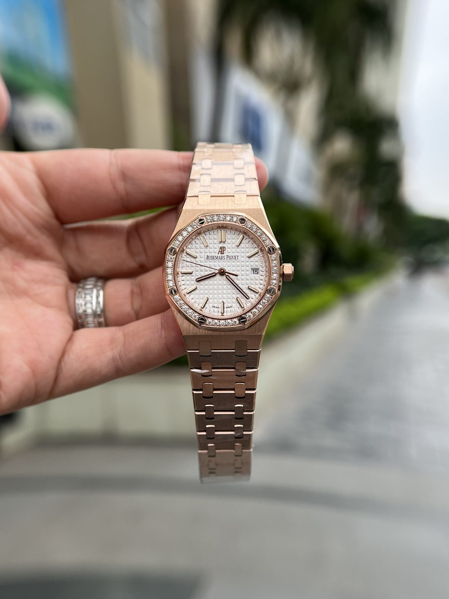 Audemars Piguet Replica Watches Royal Oak Perpetual Calendar 26579CB White Ceramic 42mm