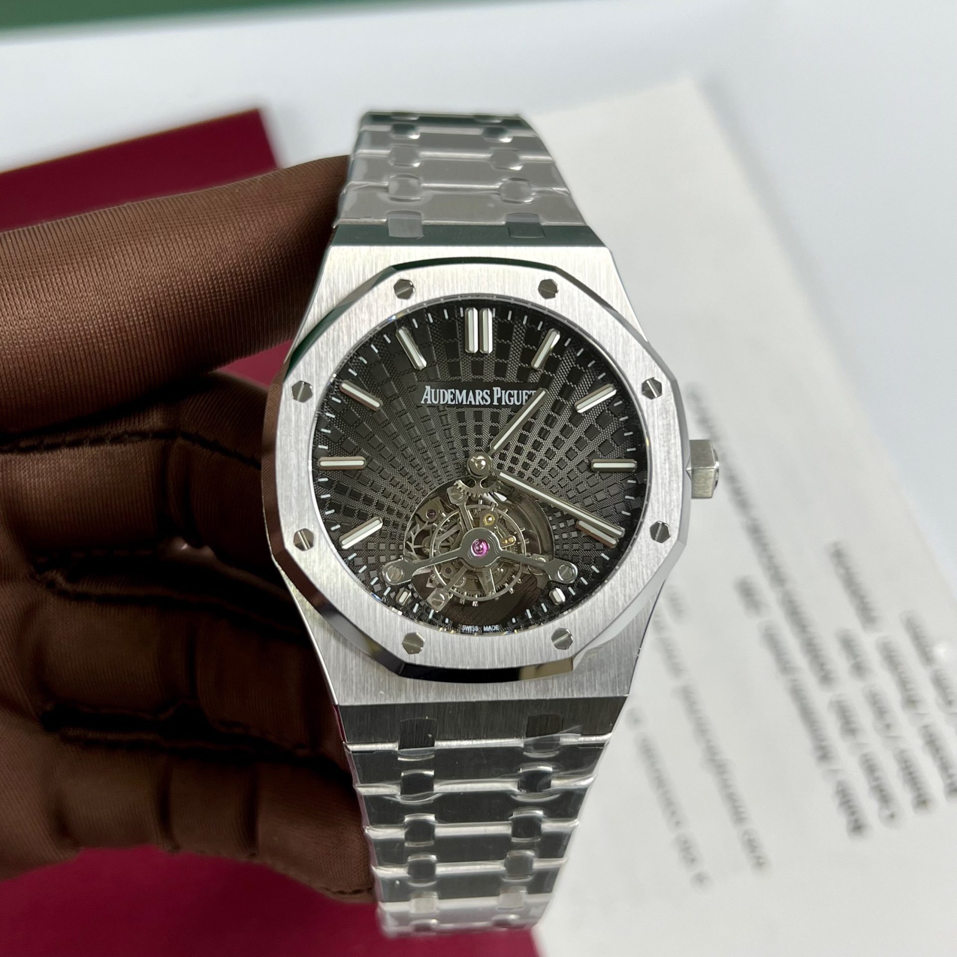 Audemars Piguet Royal Oak 26715ST Blue Dial Replica Watch ZF Factory 38mm