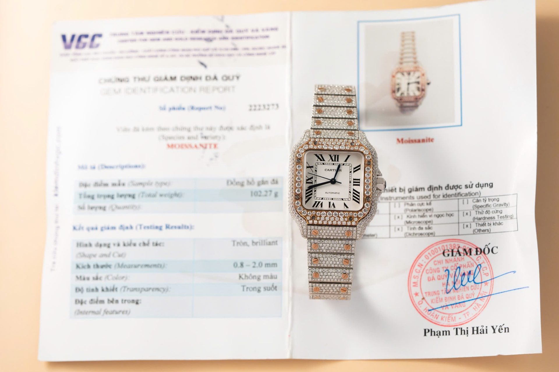 Cartier Santos De Cartier WSSA0013 Replica Wath Blue Dial BV Factory 39.8mm