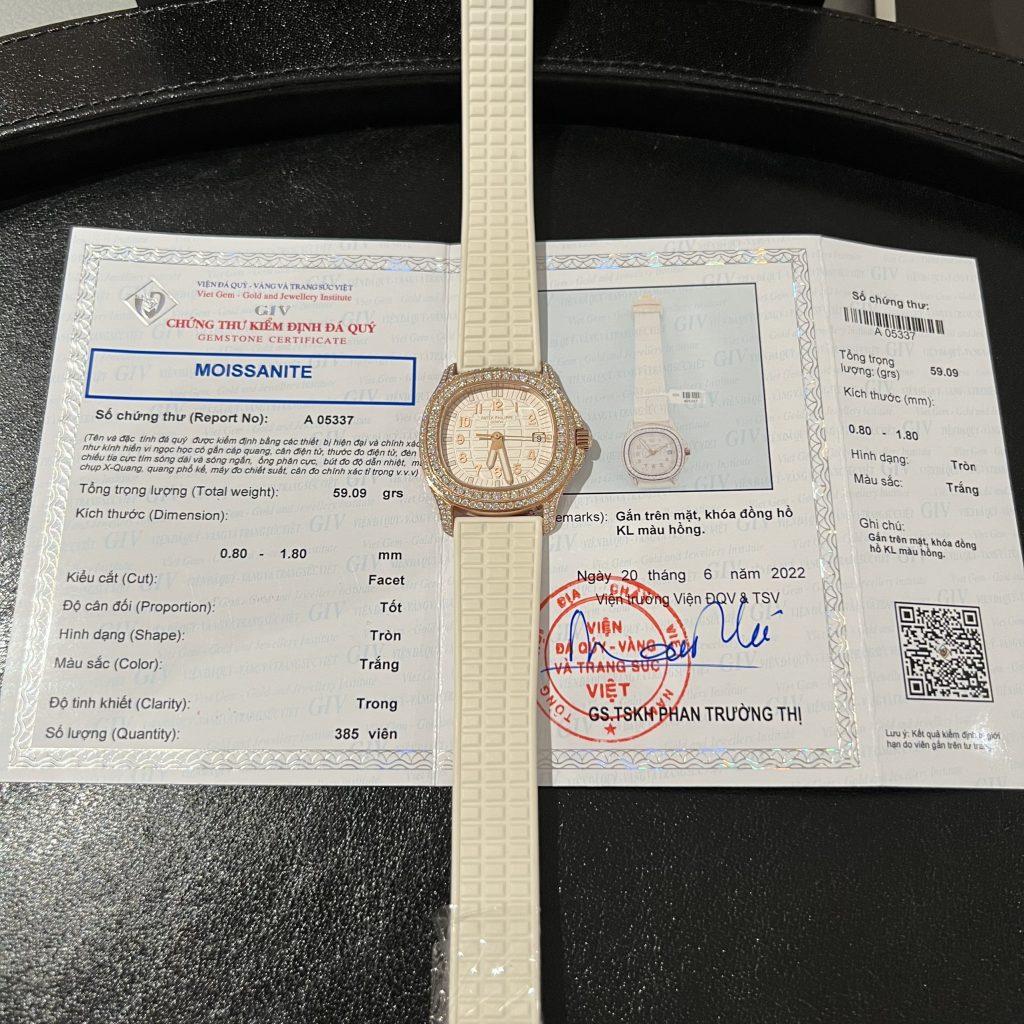 Patek Philippe Best Replica Watch Nautilus 5719 Custom CVD Diamond And White Gold 40mm
