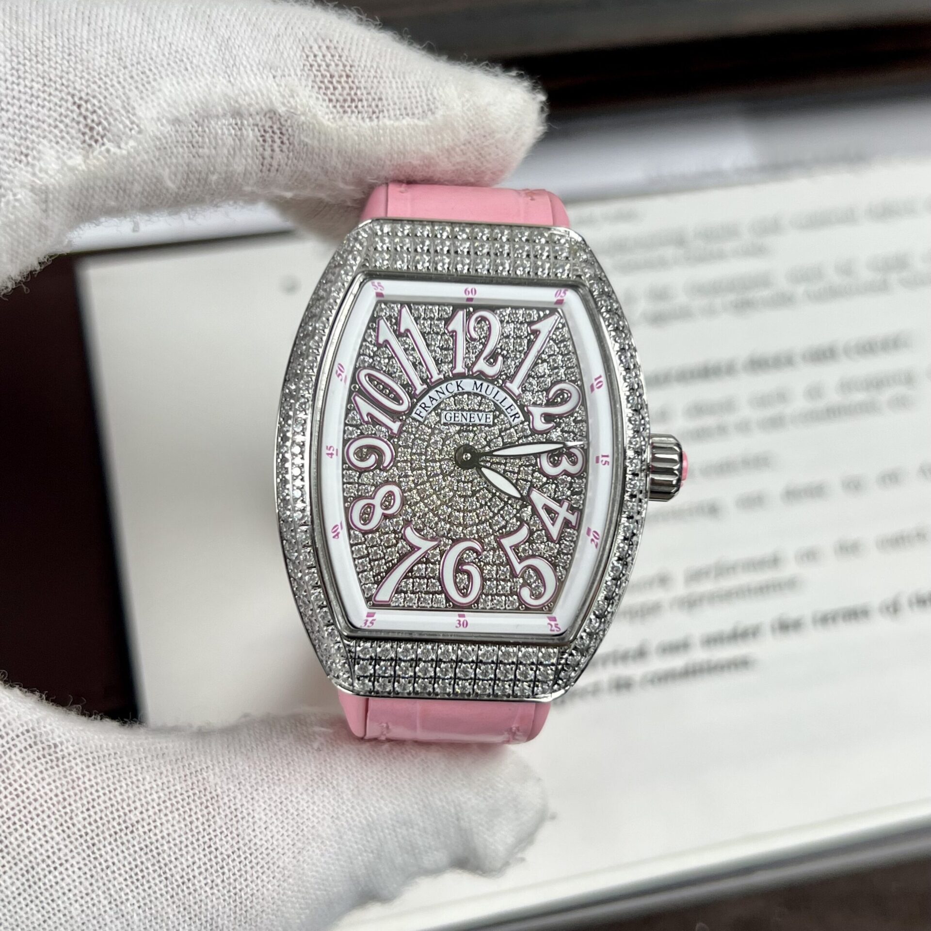 Franck Muller Island With Natural Diamond Replica Watch Women’s 36mm