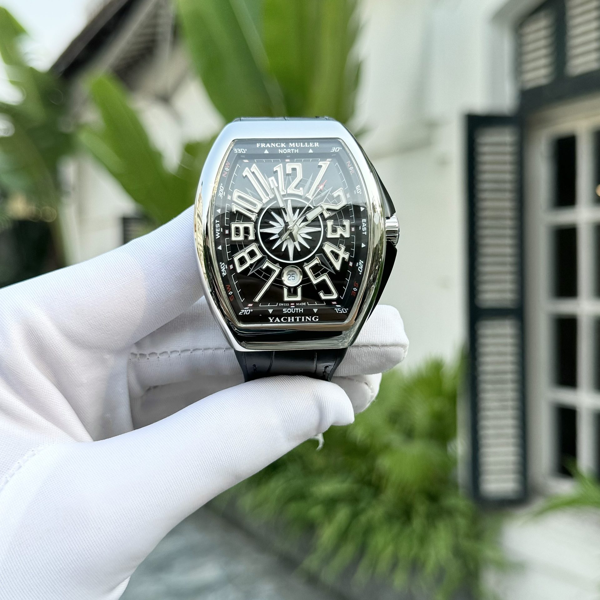 Franck Muller V45 Best Replica Watch Blue Dial ABF Factory 45mm