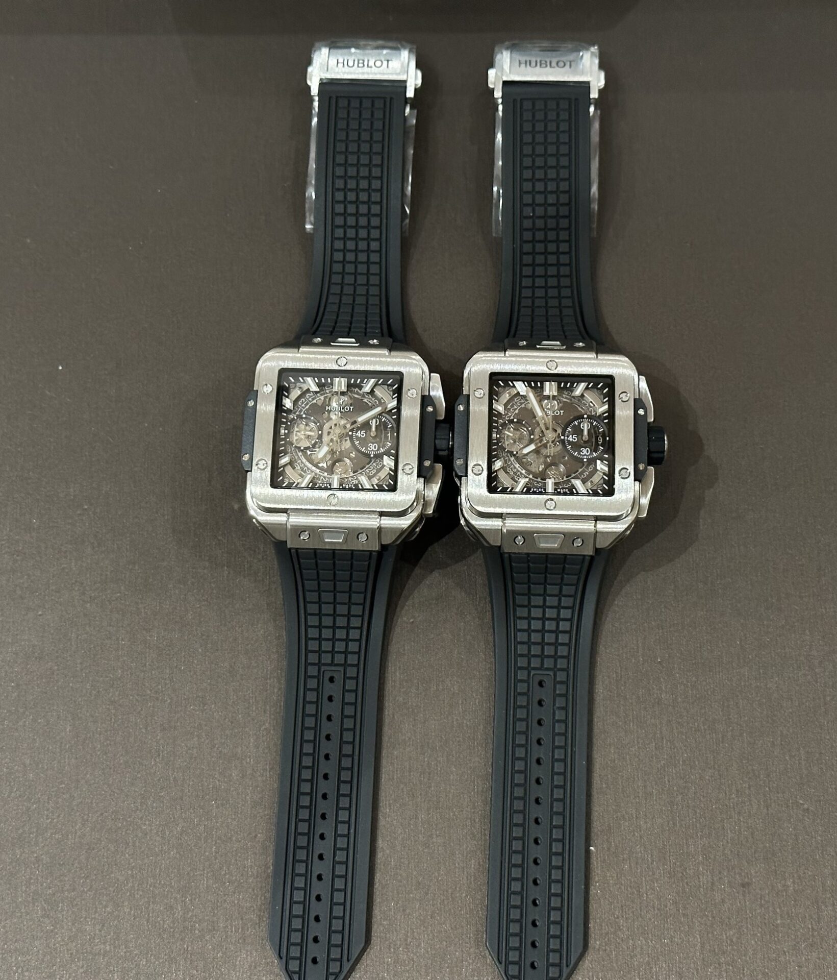 Hublot Replica Watch Big Bang Sang Bleu II Titanium Black Dial BBF 45mm