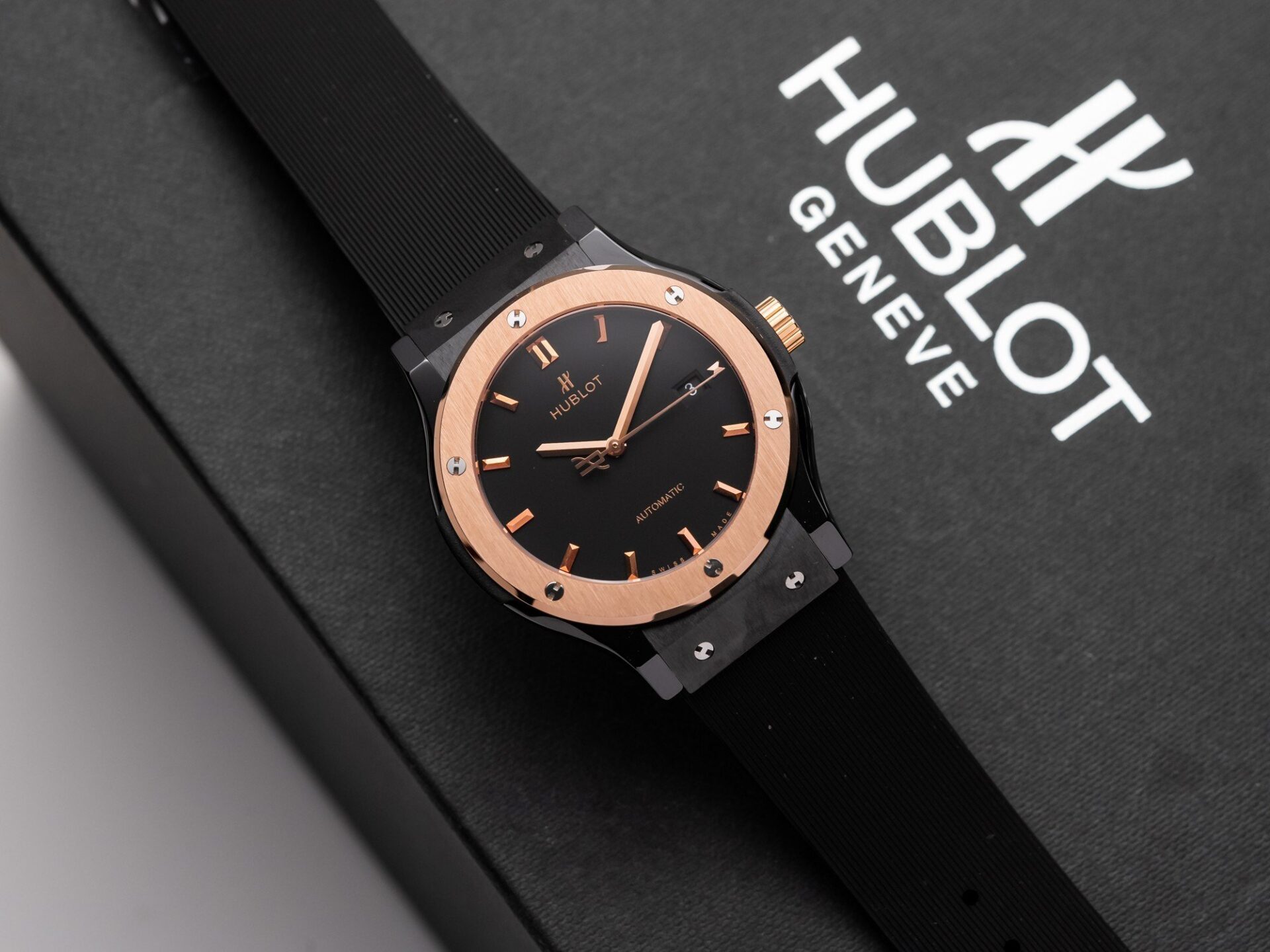 Hublot Best Replica Watch Big Bang Sang Bleu II Gray Ceramic BBF 45mm
