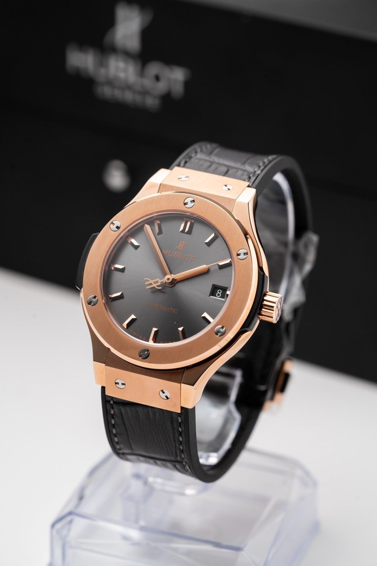 Hublot Replica Watches Big Bang Sang Bleu II Titanium White Dial BBF 45mm