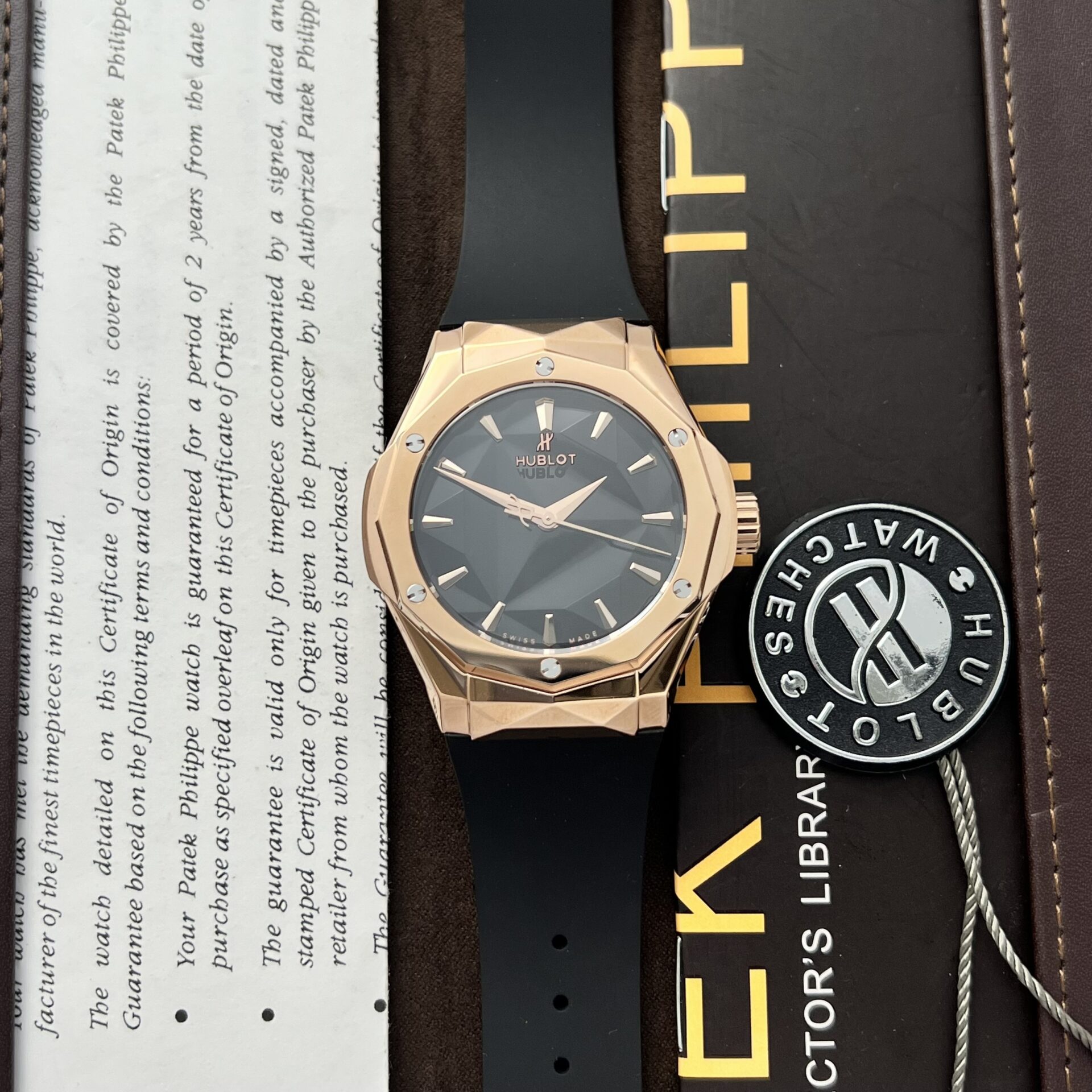 Hublot Best Fake Watches Classic Fusion Ceramic Demi King Gold 42mm
