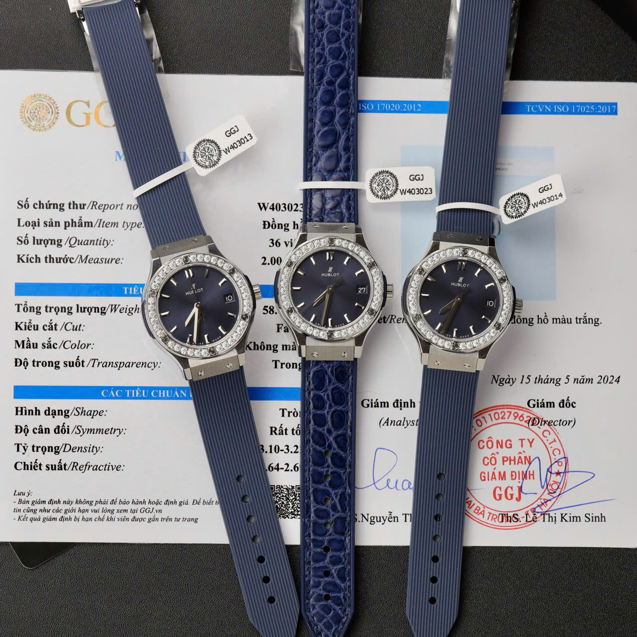 Hublot Replica Watch Orlinski Custom Demi Moissanite Diamonds 40mm