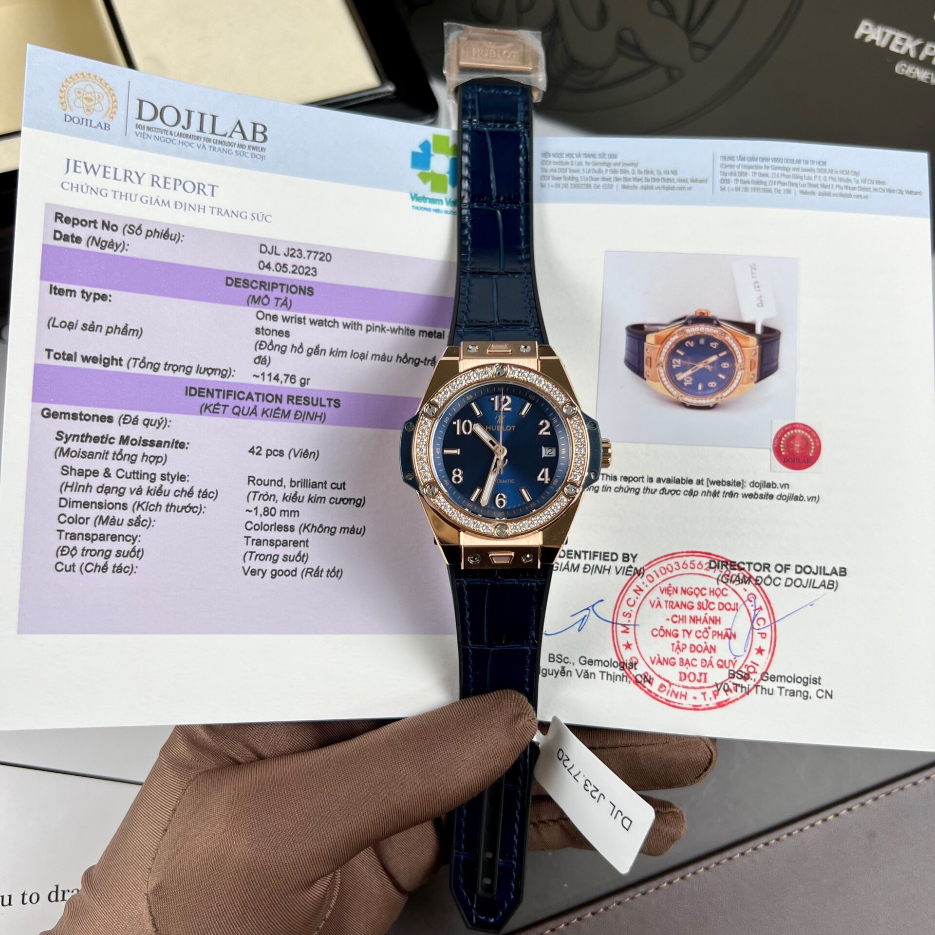 Hublot Replica Watch Big Bang Unico King Gold Rubber Strap BBF Factory 42mm