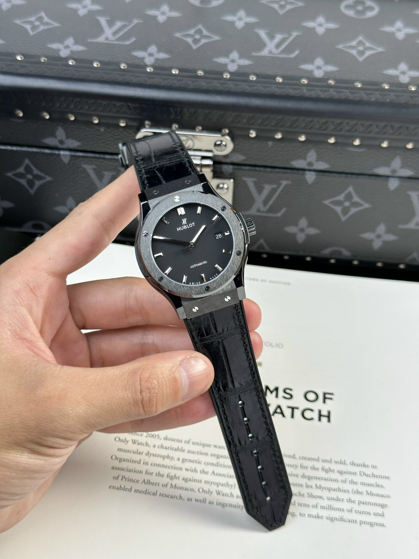 Hublot Best Replica Watch Big Bang Unico White Ceramic Rubber Strap BBF Factory 42mm
