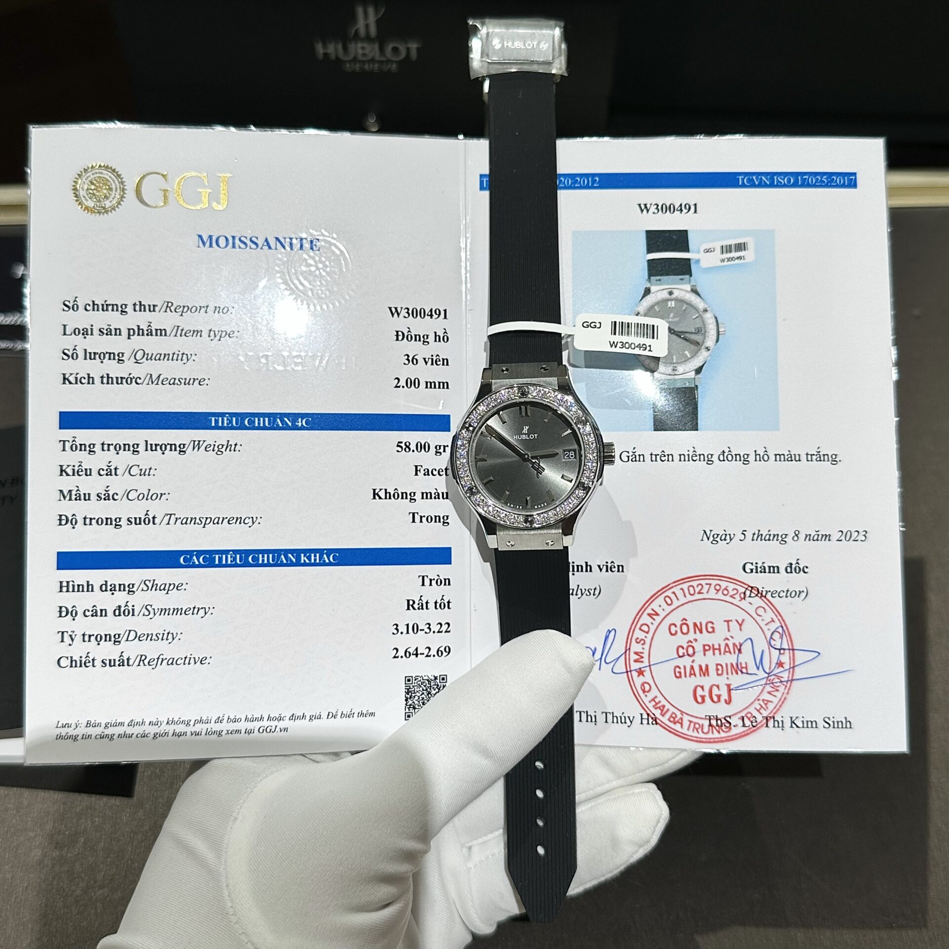 Hublot Replica Watches Big Bang Sang Bleu II Titanium White Dial BBF 45mm