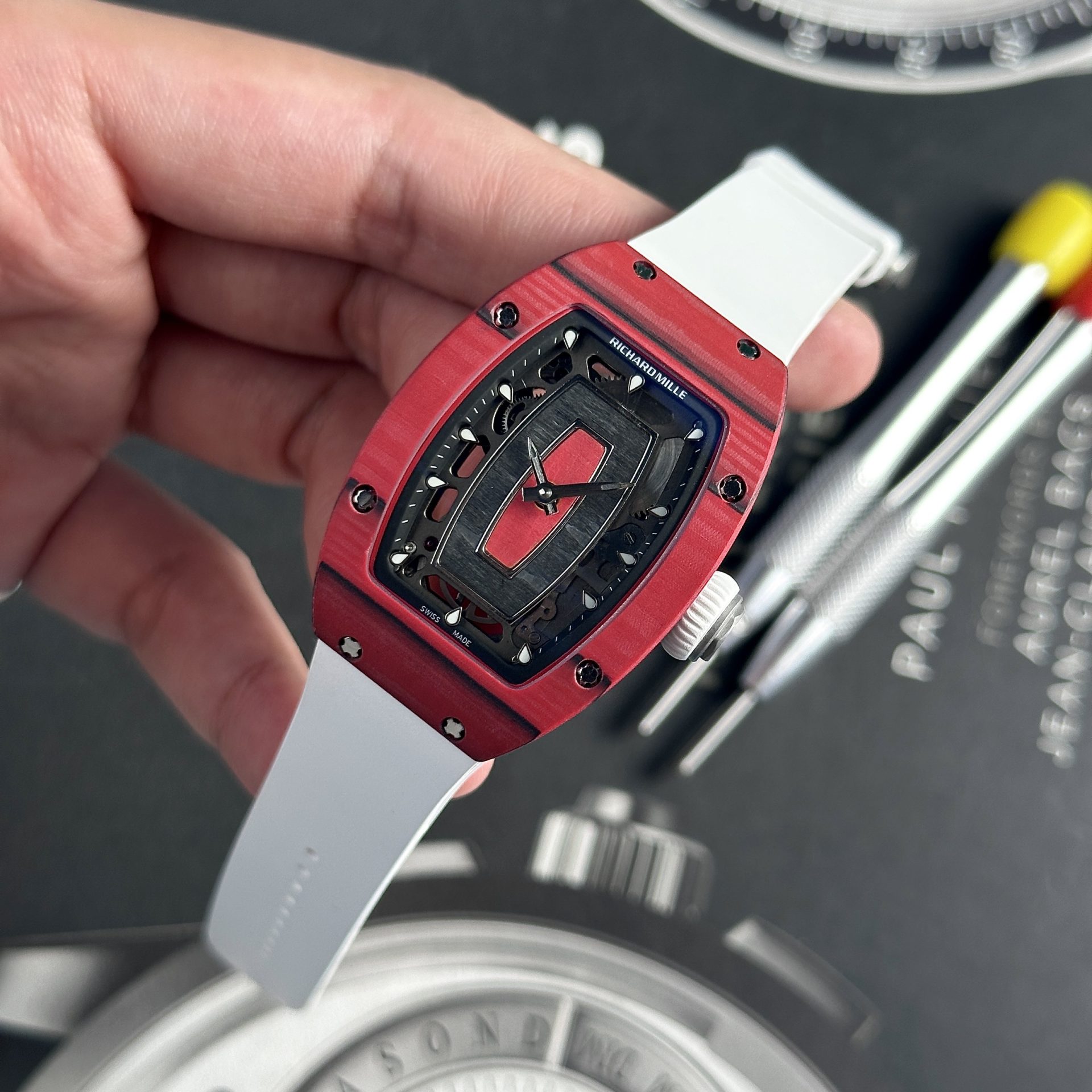Richard Mille Best Replica Watch RM21-01 Tourbillon RM Factory 45mm