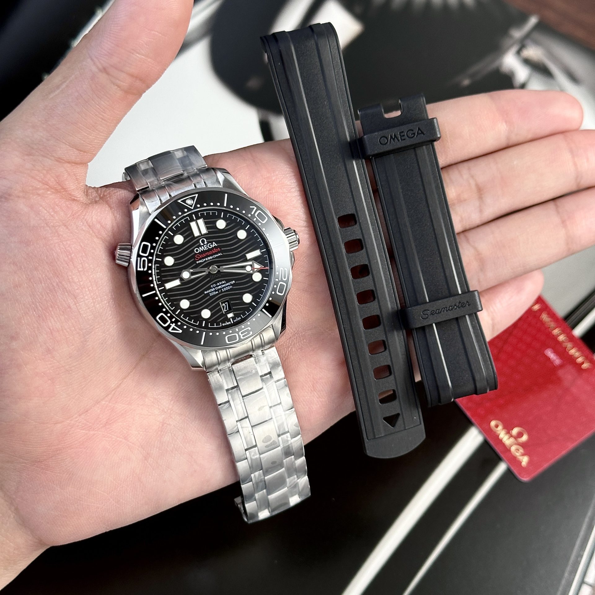 Omega Replica Watch Seamaster Aqua Terra Dial Green 43mm