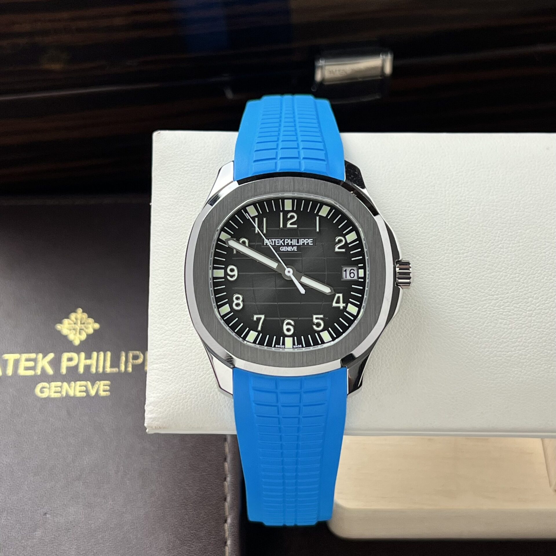 Patek Philippe Replica Watch Aquanaut 5167 Custom Moissanite Diamonds 3K Factory 40mm