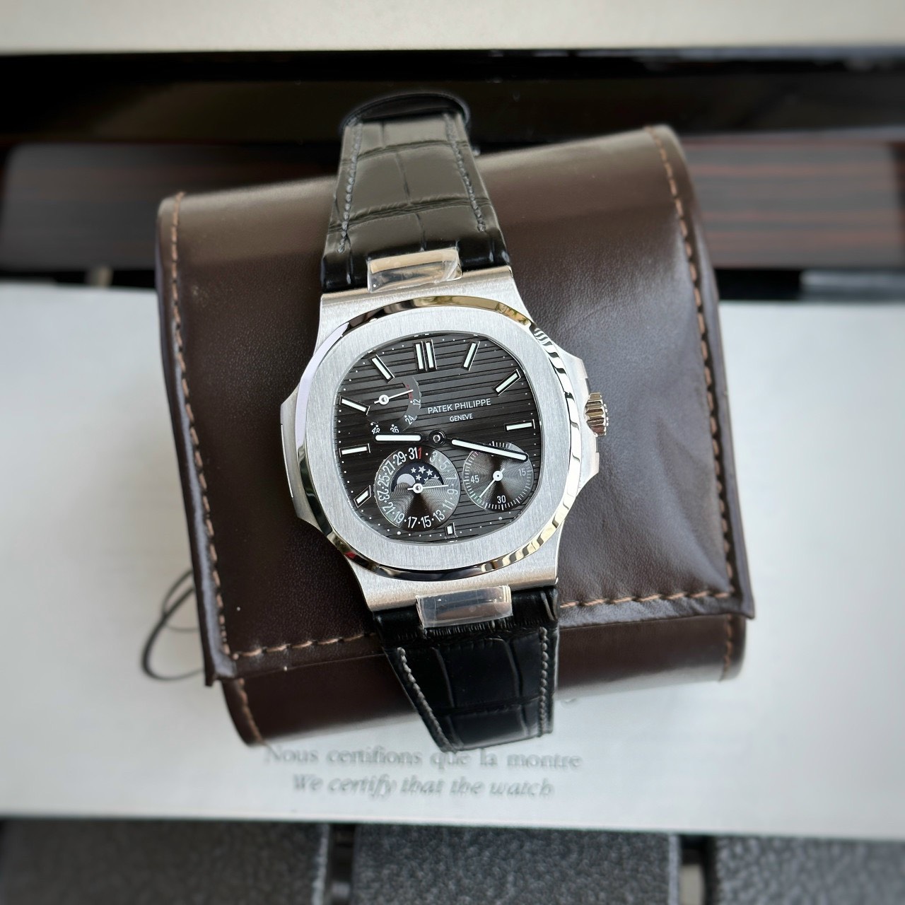 Patek Philippe Fake Watch Complications 5961P Dial Blue TW Factory 40.5mm