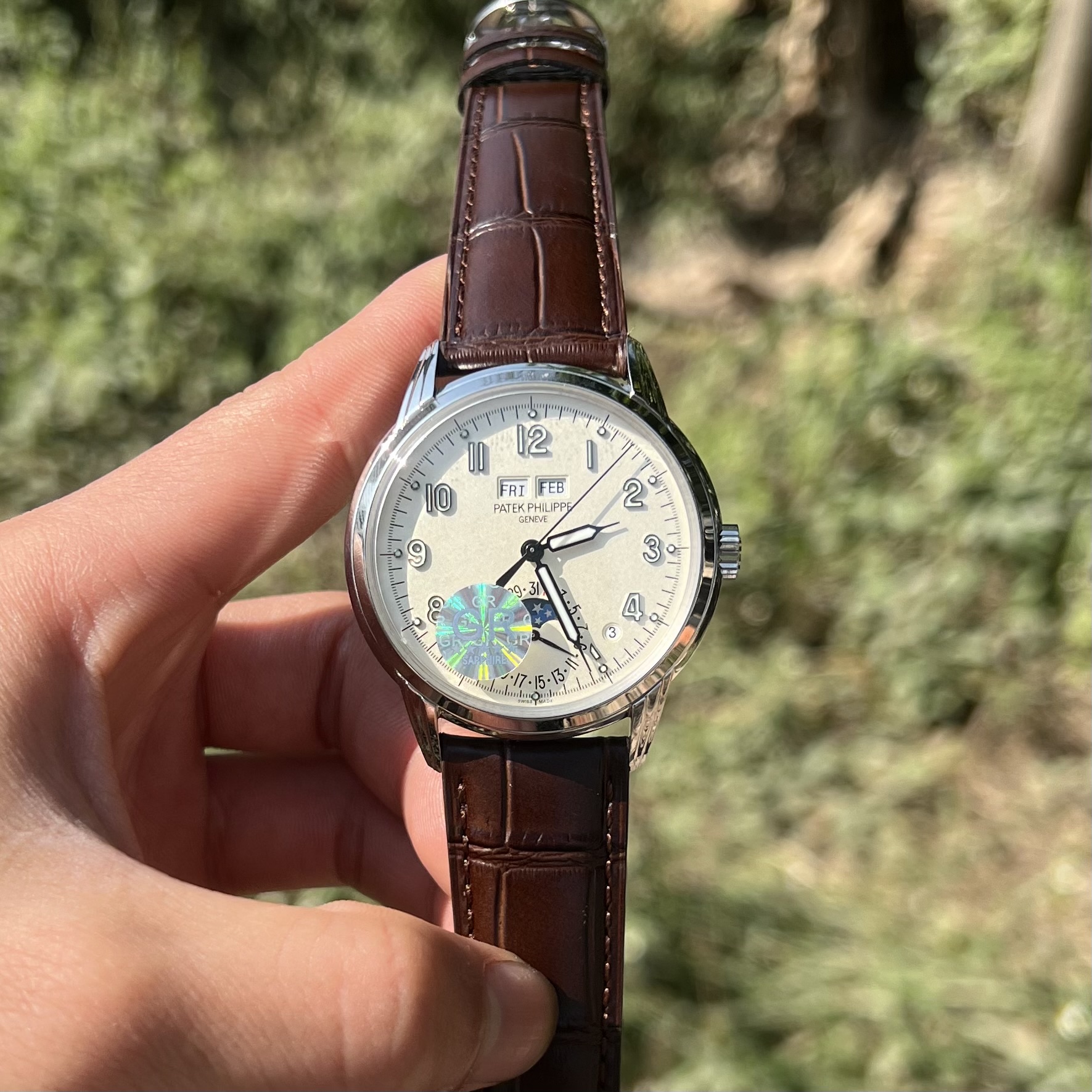 Patek Philippe Replica Watch Complications 5396G Dial Blue 38.5mm