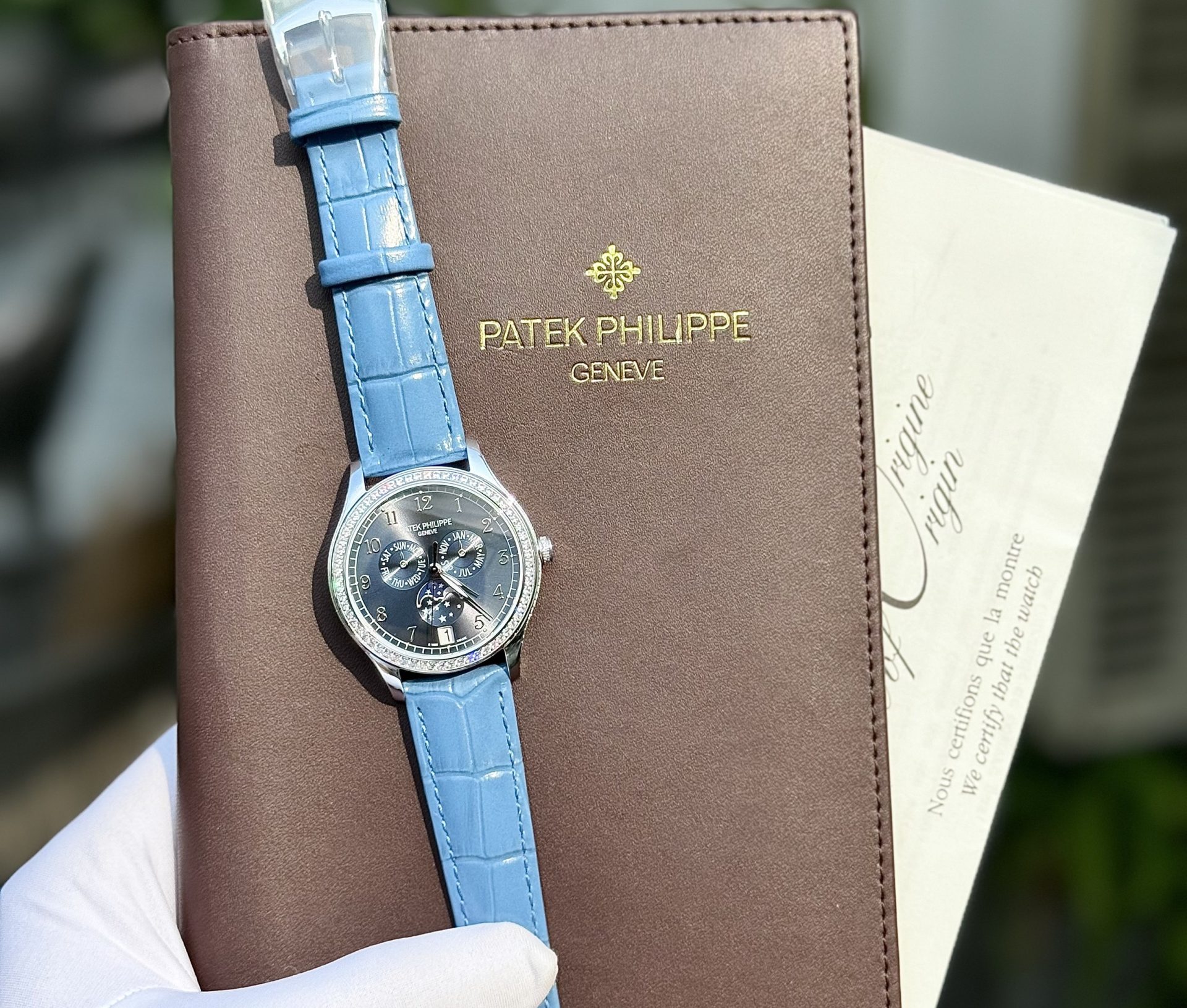 Patek Philippe Replica Watch Complications 5905G Dial Black 42mm