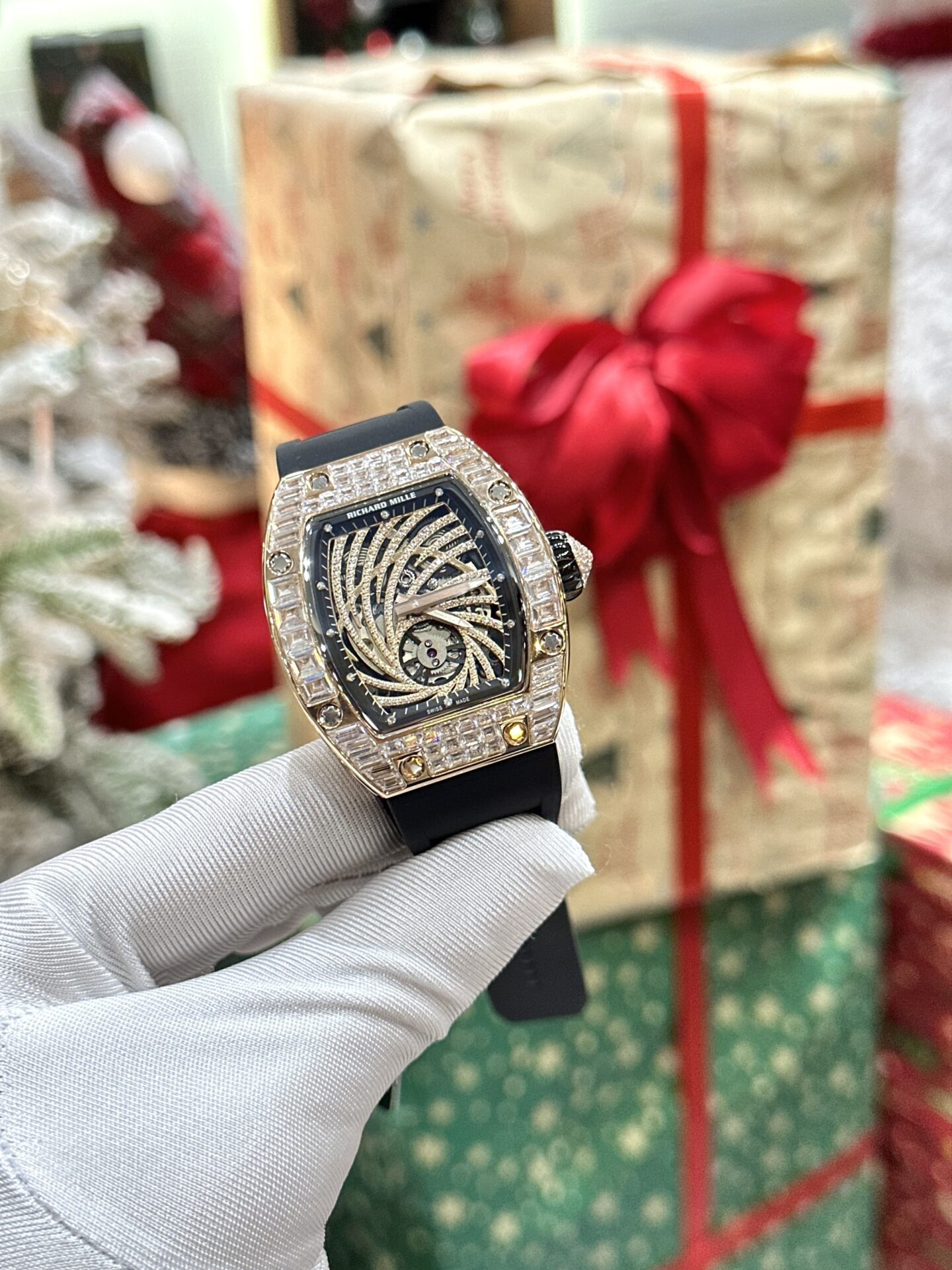 Richard Mille Best Replica Watches RM07 Black Ceramic 36mm