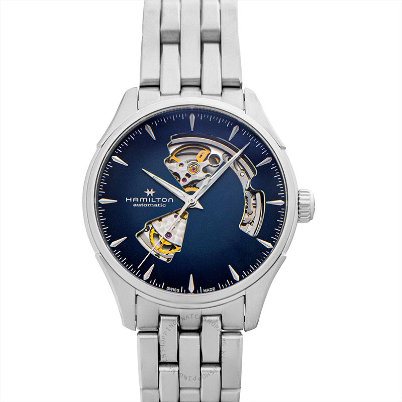 Jazzmaster Automatic Blue Dial Stainless Steel Men's Watch