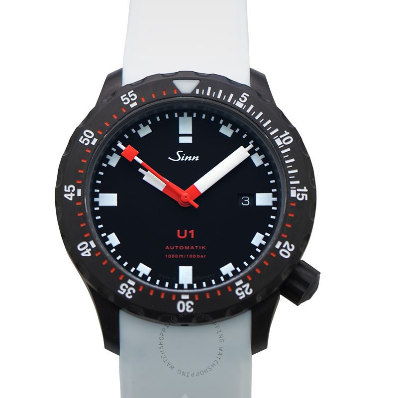 Sinn Diving Watches 1010.020-Silicone-LFC-Wh