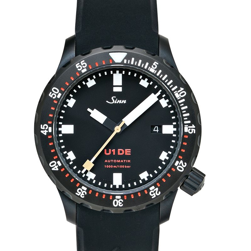 Sinn Diving Watches 1010.0241-Silicone-LFC-Blk