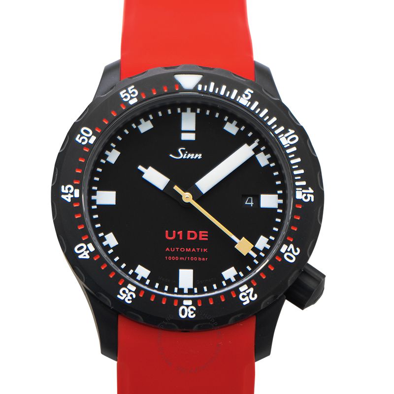 Sinn Diving Watches 1010.0241-Silicone-LFC-Red