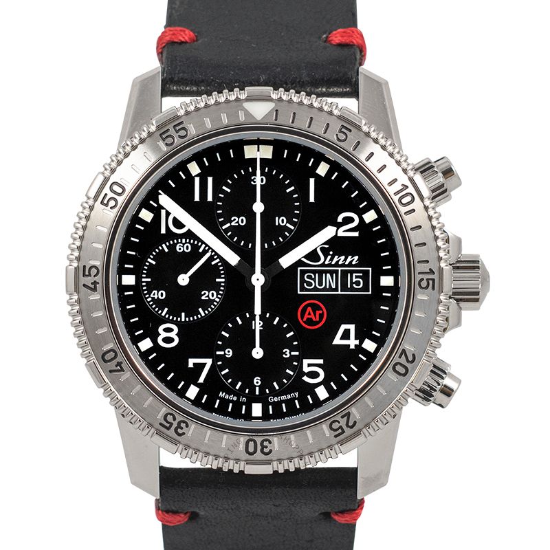 Sinn Diving Watches 206.014-Leather-CIVS-Blk-DSR