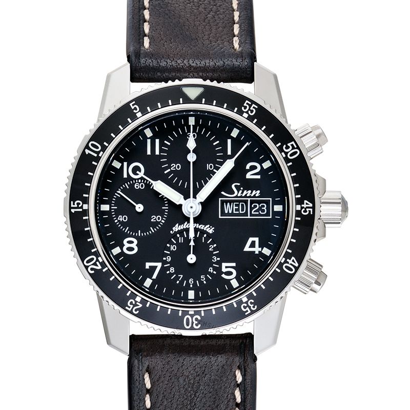 Sinn Instrument Chronographs 103.061-Leather-CIVS-DB-CSW