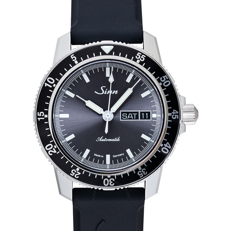Sinn Instrument Watches 104.014-Silicone-Blk