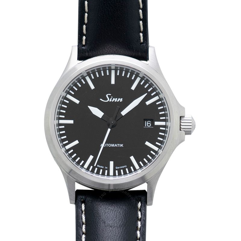 Sinn Instrument Watches 556.010-Leather-Cowhide-RL-Blk-CSW