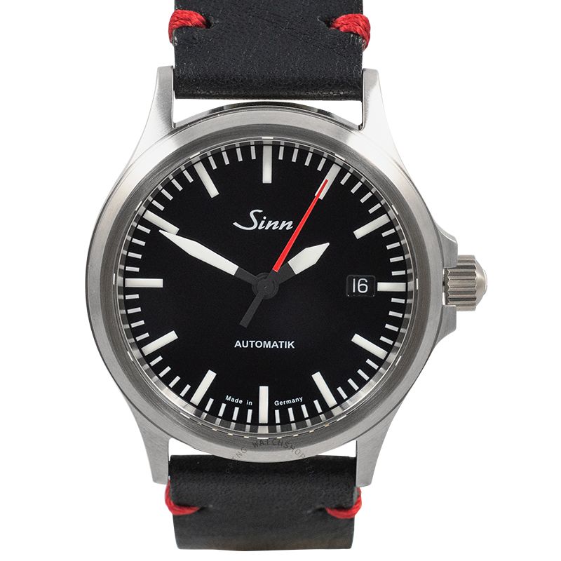 Sinn Instrument Watches 556.0106-Leather-CIVS-Blk-DSR