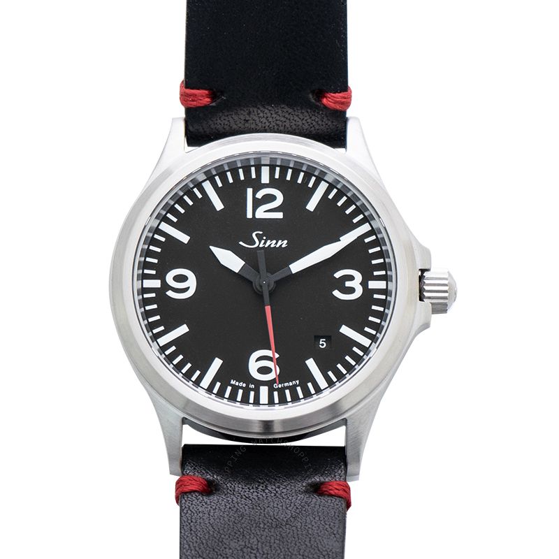 Sinn Instrument Watches 556.0141-Leather-CIVS-Blk-DSR