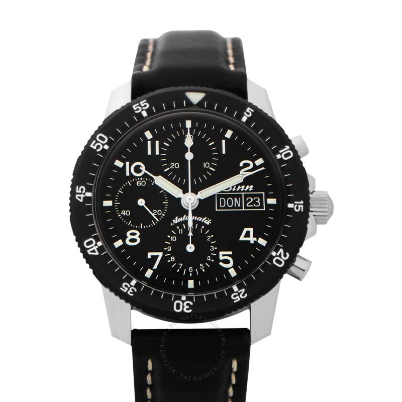 Sinn Instrument Chronographs 103.031-Leather-Cowhide-Blk