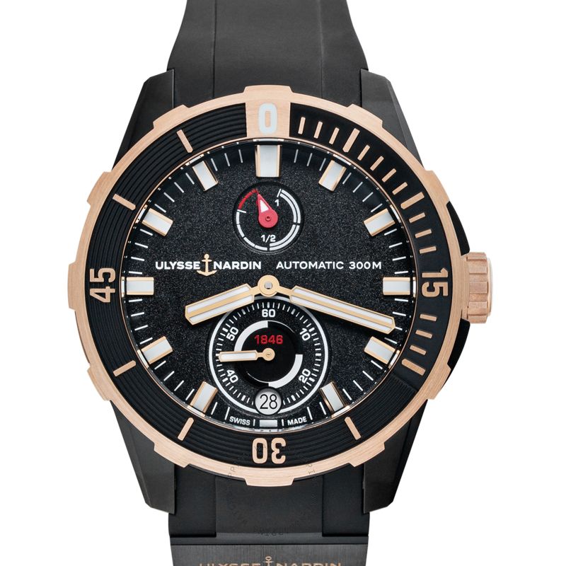 Ulysse Nardin Diver 1185-170-3/BLACK
