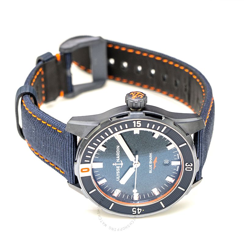 replica Ulysse Nardin Diver 8163-175LE/93-BLUE SHARK WATCHES 1