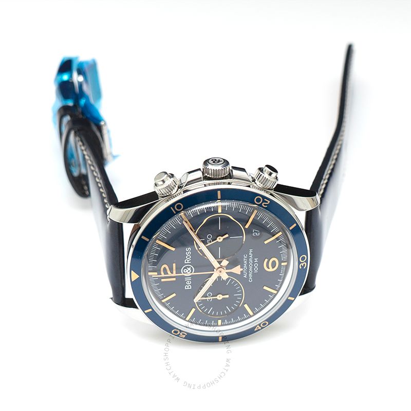 replica Bell & Ross Vintage BRV294-BU-G-ST/SCA WATCHES 1